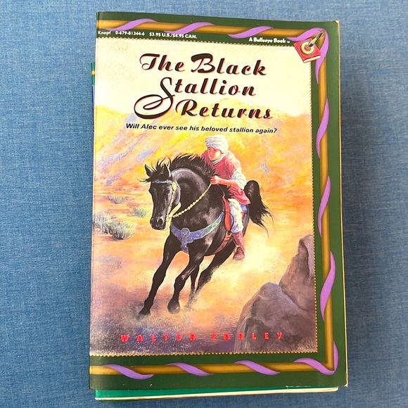 4 Black Stallion Walter Farley Books - Picture 3 of 11